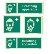 Breathing Apparatus Signs
