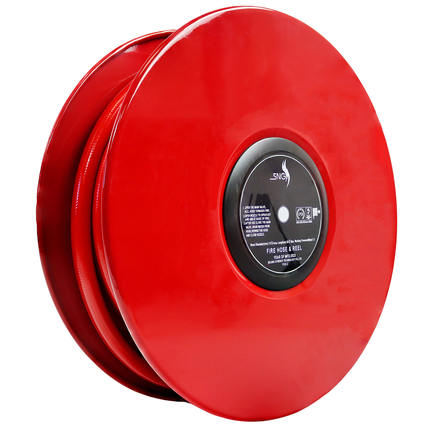Automatic Fire Hose Reel With Hose