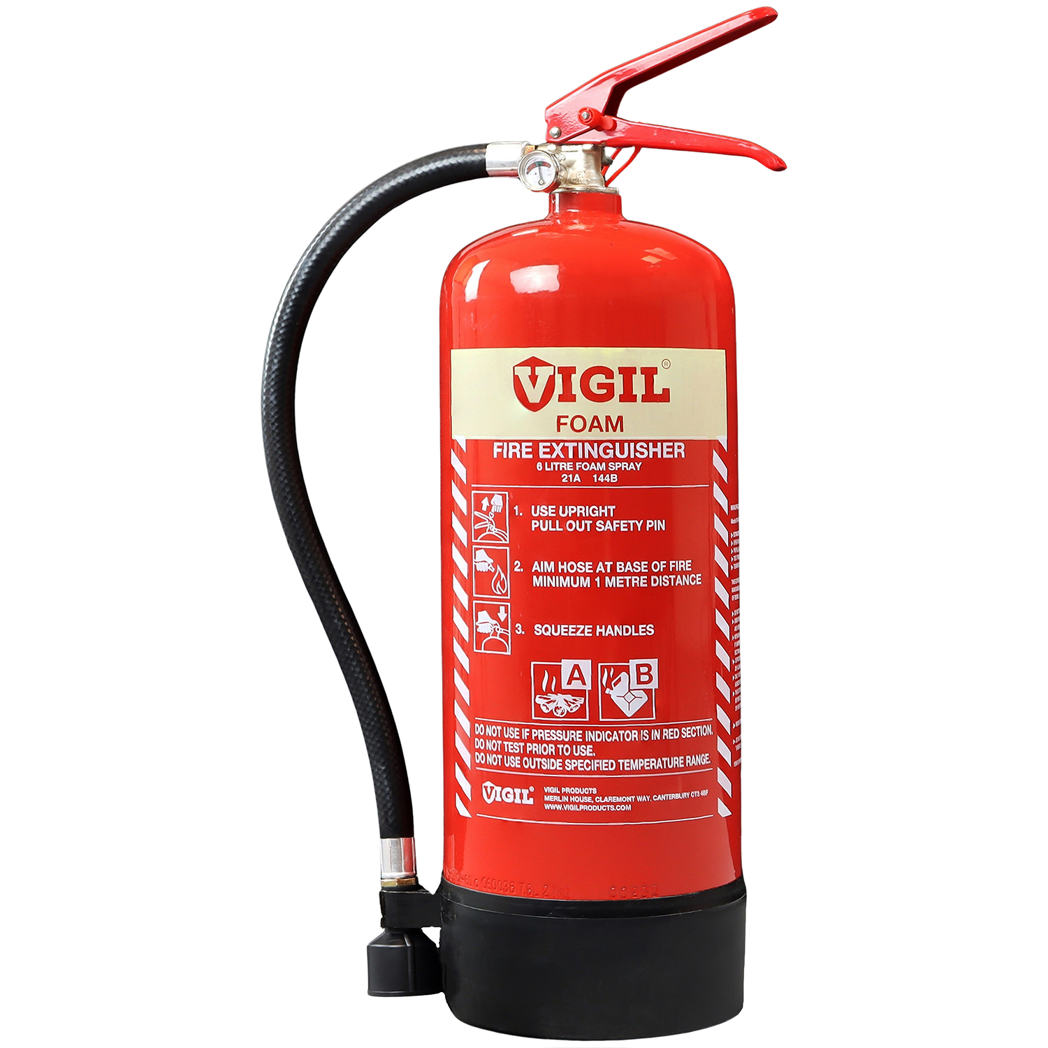 6 litre Foam Fire Extinguisher