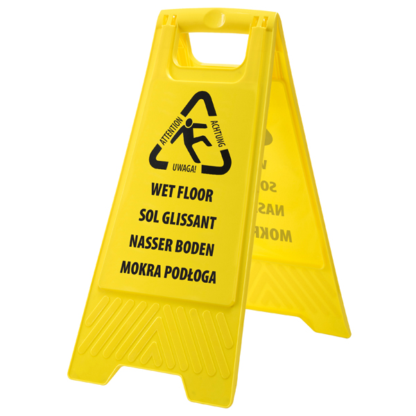 Wet Floor Warning Sign