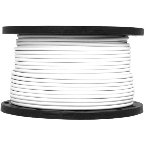 White Cable 2-Core 1.5mm x 100m White Cable 2-Core 1.5mm x 100m