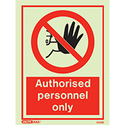 Authorized Personnel Only 8138