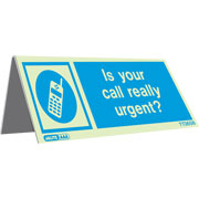Tabletop Is Call Urgent Pack of 5 TT3658