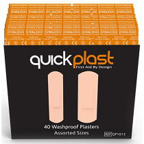Quick Plast Washproof Plasters pack of 40